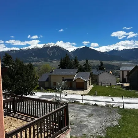 Studio Cabine 4 Couchages, Vue Face Aux Montagnes Font-Romeu-Odeillo-Via Exterior foto