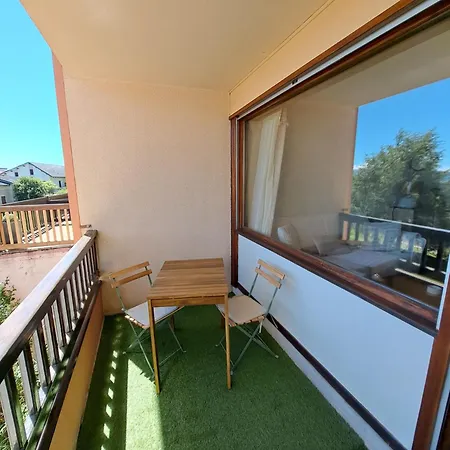 Studio Cabine 4 Couchages, Vue Face Aux Montagnes Font-Romeu-Odeillo-Via Exterior foto