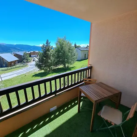 Studio Cabine 4 Couchages, Vue Face Aux Montagnes Font-Romeu-Odeillo-Via Exterior foto